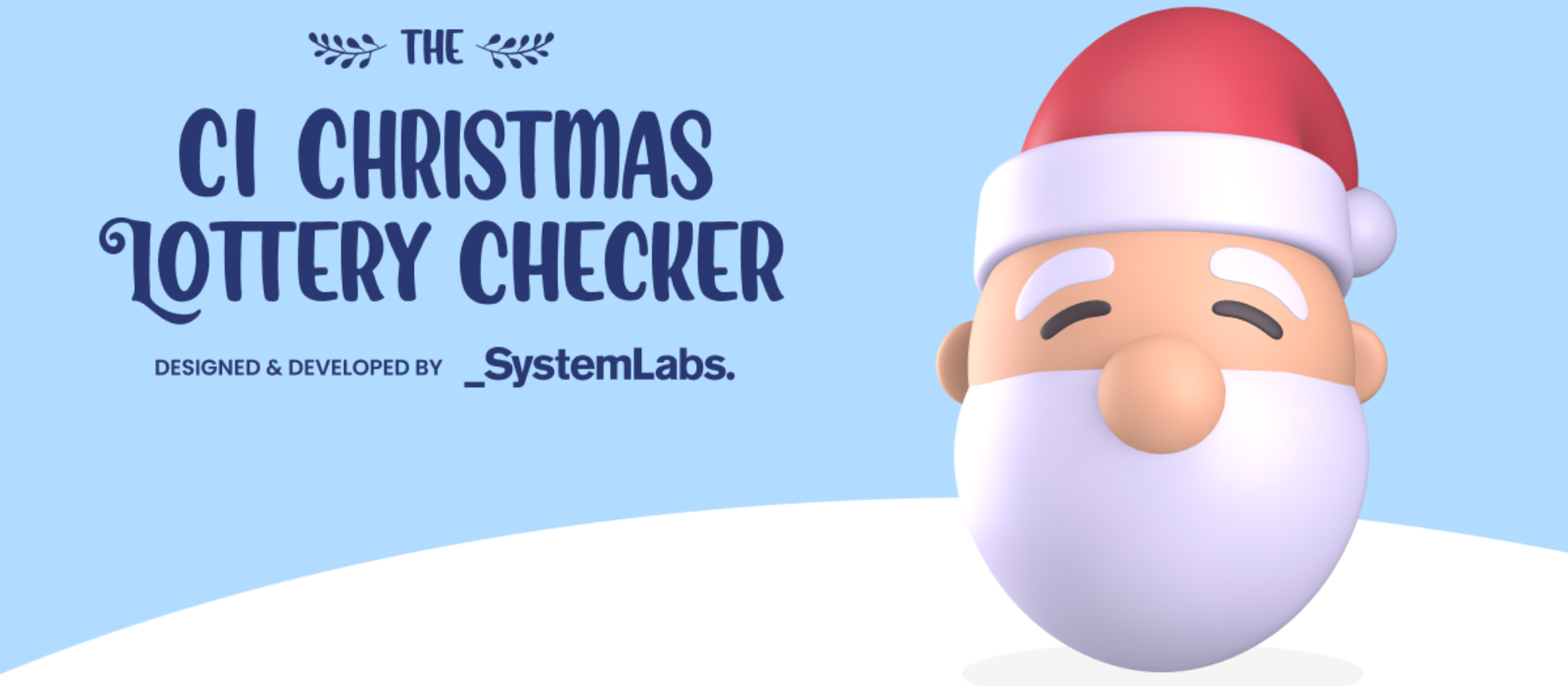 The CI Christmas Lottery Checker is Back