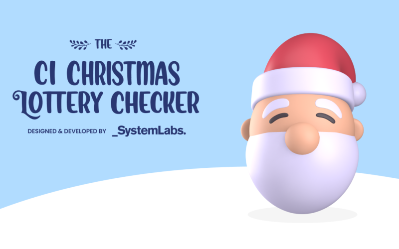 The CI Christmas Lottery Checker is Back